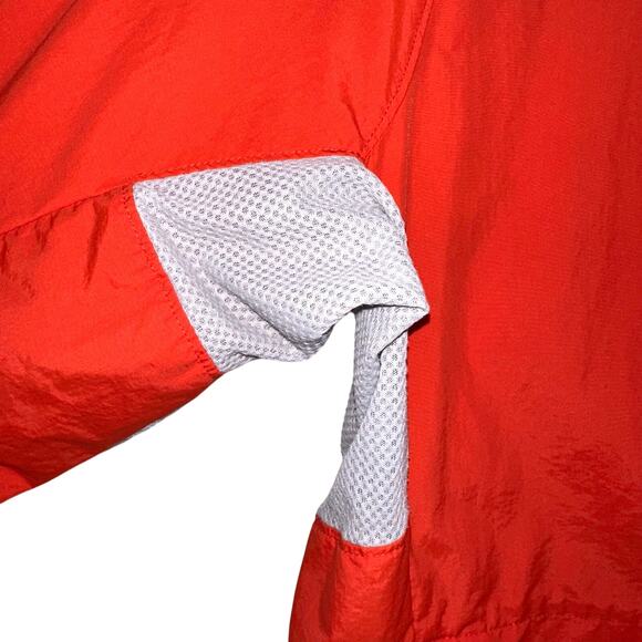 Relwen Ultralight Red Orange Shell Hooded Jacket Size Small - Picture 7 of 16